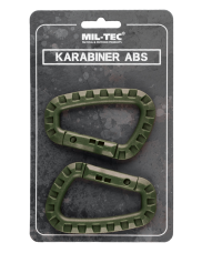 Карабін тактичний пластиковий ABS (2 шт.)